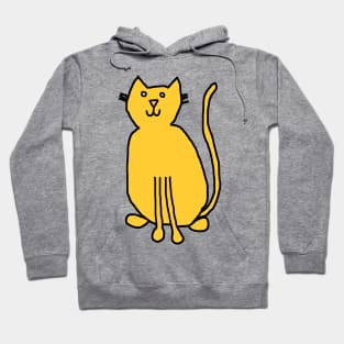 Yellow Cat Hoodie